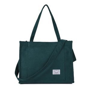 Vintage Casual Corduroy Tote Bags Crossbody Bag Purse Travel :D